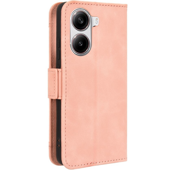 Klapkové puzdro pre Xiaomi Poco X7 Pro 5G, Card Slot, ružové