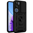 Obal na mobil pre Vivo Y19s, CamShield Slide, čierne