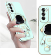 Obal na mobil pre Oppo Reno 12, Astronaut, zelený