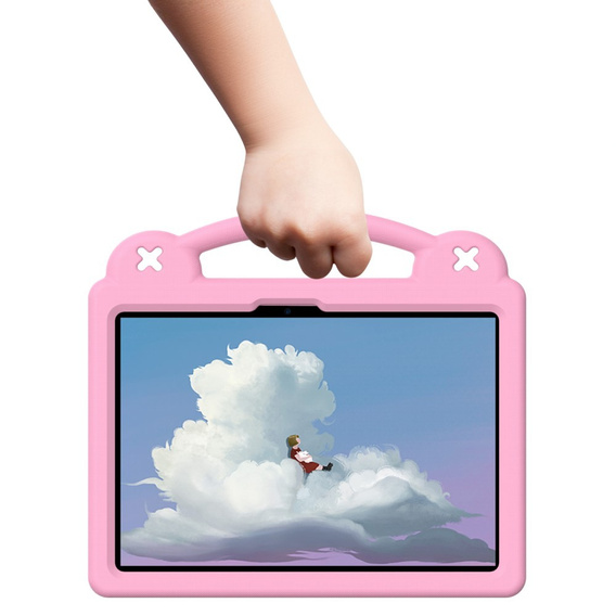 Detské puzdro pre Xiaomi Pad 7 / 7 Pro, Cute Patterns, so stojanom, ružové
