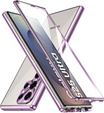 Puzdro pre Samsung Galaxy S25 Ultra, Magnetic Dual Glass, fialové