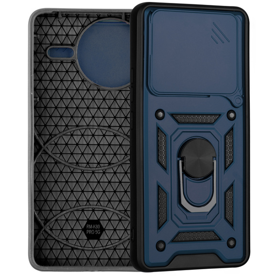 Obal na mobil pre Xiaomi Poco F7 Ultra, CamShield Slide, modré