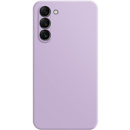 Obal na mobil pre Samsung Galaxy S24, Silicone Lite, fialové
