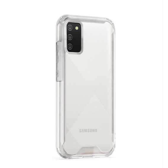 Obal na mobil pre Samsung Galaxy A02S, AntiDrop Hybrid, priehľadné