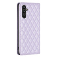 Klapkové puzdro pre Samsung Galaxy A34 5G, Wallet, BINFEN COLOR, fialové