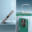 Puzdro pre iPhone 16 Pro, Frame Kickstand, pre MagSafe, Sand Green