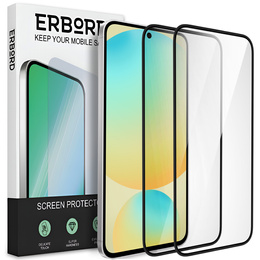 2x keramické hybridné sklo ERBORD pre Samsung Galaxy S24 FE