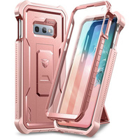 Obrnené puzdro pre Samsung Galaxy S10e, Dexnor Full Body, ružové rose gold