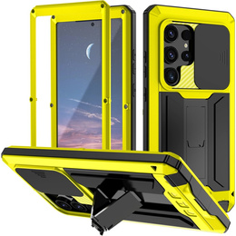 Obrnené puzdro pre Samsung Galaxy S25 Ultra, R-JUST, žlté