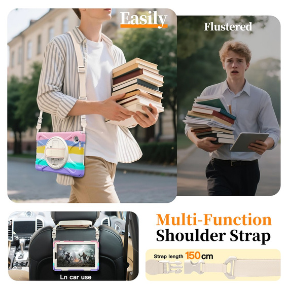 Puzdro s podstavcom a ramenným popruhom pre Lenovo Tab One