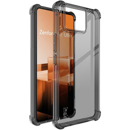IMAK Obal na mobil pre Asus Zenfone 11 Ultra 5G, Dropproof, transparentné / čierne