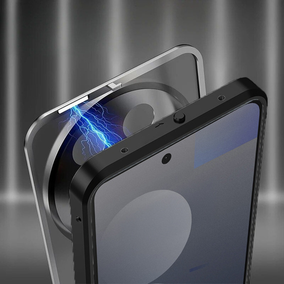 Puzdro pre Nothing Phone 3a Pro, Frame Case, čierne