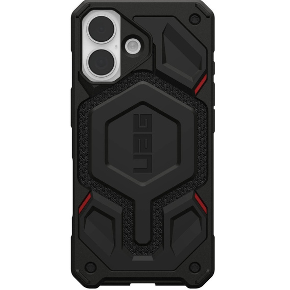 Urban Armor Gear Obal na mobil pre iPhone 15 Plus, Monarch Pro Kevlar MagSafe, čierne