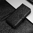 Flipové puzdro pre Motorola Edge 60 Pro, Wallet Rhombus, čierne