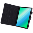 Puzdro pre iPad 10.2" 2021/2020/2019 (9/8/7 gen.), s chlopňou, animal, čierne