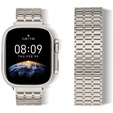 Oceľový náramok pre Apple Watch 1/2/3/4/5/6/7/8/SE/ULTRA 42/44/45/49 MM - béžový