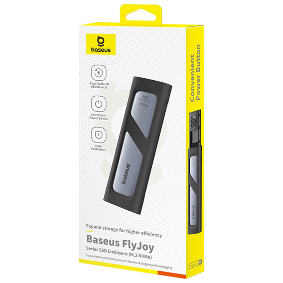 Baseus FlyJoy Series SSD Enclosure pre disky M.2 NVMe