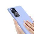 Obal na mobil pre Xiaomi 12T 5G / 12T Pro 5G, Silicone Lite, fialové