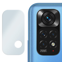Tvrdené sklo na fotoaparát pre Xiaomi Redmi Note 11, modré