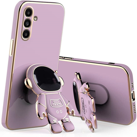 Obal na mobil pre Samsung Galaxy A36 5G, Astronaut, fialové