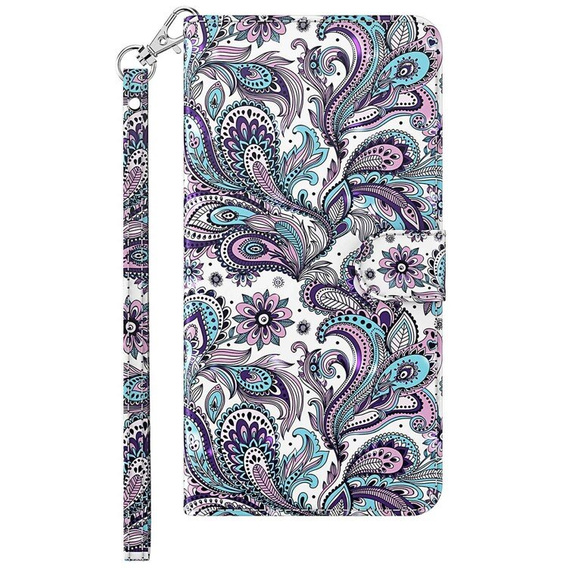 Klapkové puzdro pre Samsung Galaxy A05s, Wallet, Butterflies, modré