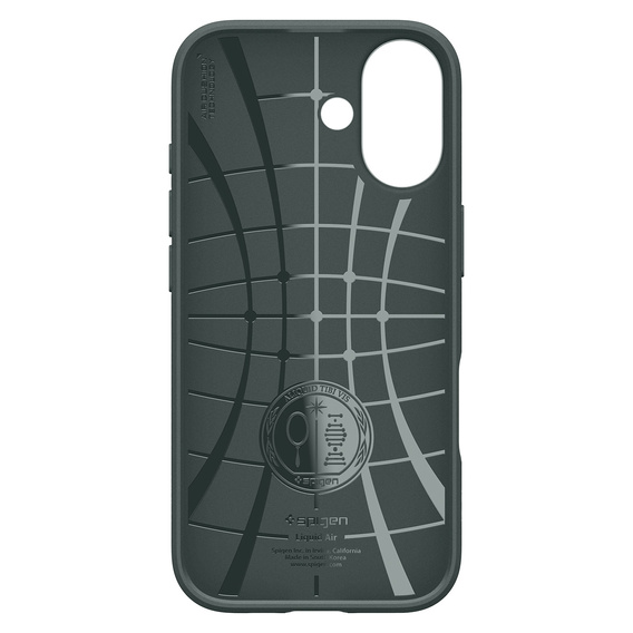 Puzdro Spigen Liquid Air pre iPhone 17, Abyss Green