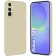 Obal na mobil pre Samsung Galaxy A36 5G, Silicone Lite, béžové