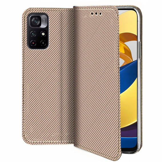 Klapkové puzdro pre Xiaomi Poco M4 Pro 5G / Redmi Note 11S 5G, Wallet Smart Magnet, modré