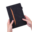 Puzdro pre Lenovo Tab M11, Classic, s priestorom pre stylus, čierne