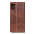 Flipové puzdro pre Samsung Galaxy M51, Split Leather, hnedé