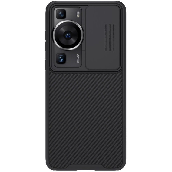 Puzdro pre Huawei P60 / P60 Pro, pancierované Nillkin, CamShield Pro, čierne