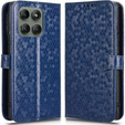 Flipové puzdro pre Motorola Edge 60 Pro, Wallet Rhombus, modré