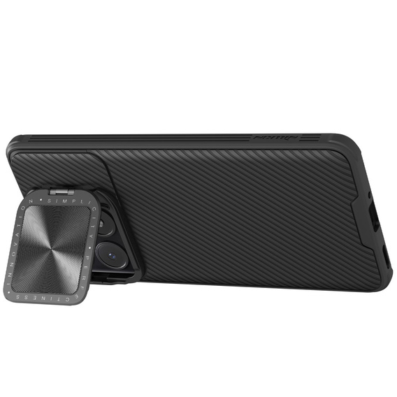 Pancierované puzdro Nillkin pre Xiaomi Poco F6 Pro, CamShield Prop, pre Magsafe, čierne