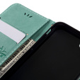 Klapkové puzdro pre iPhone 7/8/SE 2020/SE 2022, Butterfly, zelený
