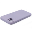 Obal na mobil pre iPhone 15 Plus, Silicone Lite, fialové