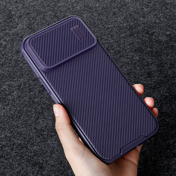Puzdro pre Iphone 14 Pro Max, pancierované Nillkin, CamShield Pro, fialový