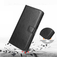 Klapkové puzdro pre Oppo A5 5G / A5m, Crazy Horse Wallet, čierne