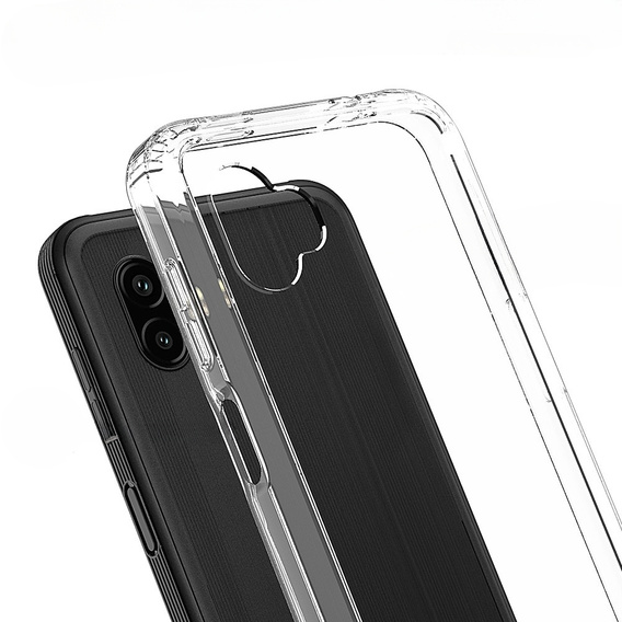 Obal na mobil pre Samsung Galaxy Xcover 6 Pro, Fusion Hybrid, priehľadné