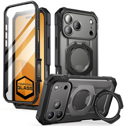 Puzdro Supcase pre iPhone 17 Pro Max, Unicorn Beetle Grip Pro Mag, čierne