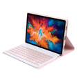 Puzdro + klávesnica Lenovo Tab P11 J606F / P11 5G J607Z, ružové rose gold