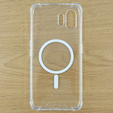 Puzdro pre Nothing Phone 2, Fusion Hybrid, pre MagSafe, priehľadné