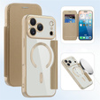 Flipové puzdro RFID Wallet MagSafe s ochranou fotoaparátu pre iPhone 17 Pro Max