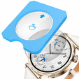2x ERBORD tvrdené sklo pre Huawei Watch GT 5 41mm, s montážnym rámom