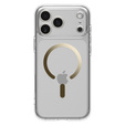 Spigen puzdro pre iPhone 17 Pro Max, Ultra Hybrid MagSafe, číre/zlaté