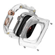 Silikónový remienok s puzdrom pre Apple Watch 4/5/6/7/8/9/SE 44/45MM