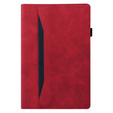 Puzdro pre Xiaomi Redmi Pad SE 8.7, Classic, s priestorom pre stylus, červené