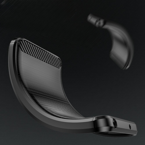 Obal na mobil pre Infinix Hot 20i, Carbon, čierne