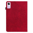 Puzdro s chlopňou pre Xiaomi Redmi Pad SE 11", flower, červené