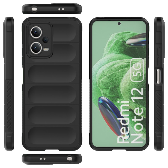 Obal na mobil pre Xiaomi Redmi Note 12 5G / POCO X5 5G, Gaming Shockproof, čierne