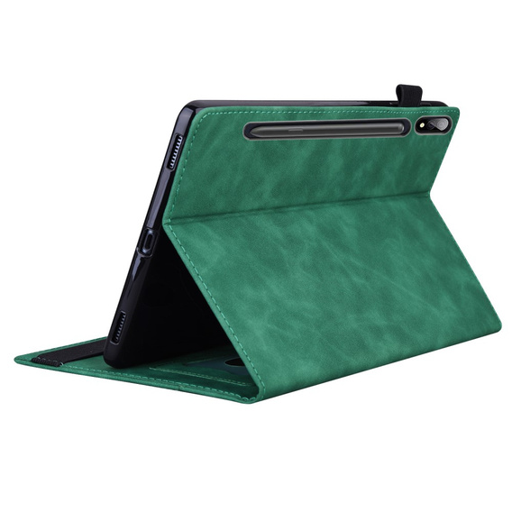 Puzdro pre Samsung Galaxy Tab S10 FE+ Plus, Classic, s priestorom pre stylus, čierne